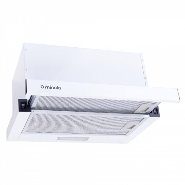 Вытяжка кухонная MINOLA HTL 5314 WH 750 LED -
                                                        Фото 2