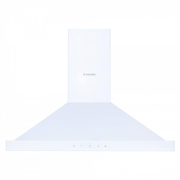 Вытяжка кухонная MINOLA DKS 6754 WH 1100 LED GLASS