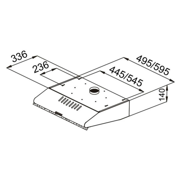 Вытяжка кухонная PYRAMIDA MHX 60 IV -
                                                        Фото 10