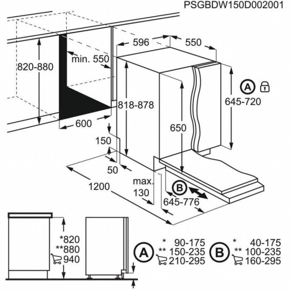 Посудомоечная машина ZANUSSI ZDLN5531 -
                                                        Фото 3