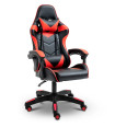 Геймерське крісло з подушками червоне