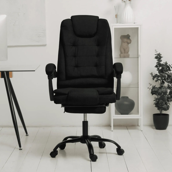 Офисное кресло из ткани усиленное черное -
                                                        Фото 3