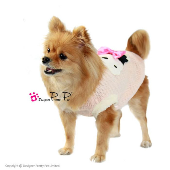 Свитер для собак Pretty Pet с Мишкой, крупная вязка с плюшевым воротом, розовый -
Фото 3 Свитер для собак Pretty Pet с Мишкой, крупная вязка с плюшевым воротом, розовый -
Фото 3