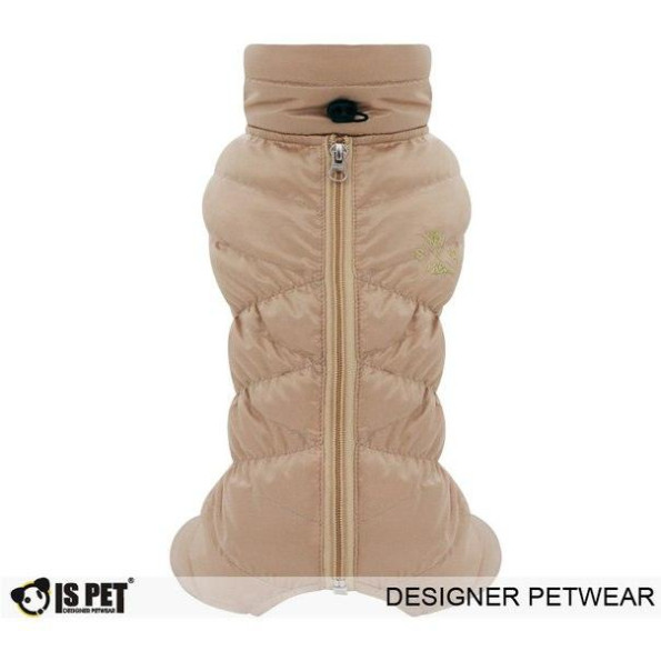 Зимовий комбінезон для собак Is Pet з високим коміром, без капюшона Alps explorer коричневий Зимовий комбінезон для собак Is Pet з високим коміром, без капюшона Alps explorer коричневий