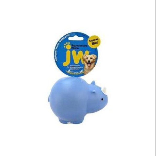 Игрушка для собак НОСОРОГ резиновый с пищалкой JW Pet Company Squeaksters Rhino серый -
Фото 3 Игрушка для собак НОСОРОГ резиновый с пищалкой JW Pet Company Squeaksters Rhino серый -
Фото 3