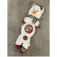 Іграшка для собак Charming Toy CHRISTMAS SHORT BODY СНІГОВИК плюшевий зі звуком 17*46cm 