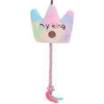 Игрушка для собак Charming Toy DREAM CROWN Корона плюшевая с пищалкой и канатом 17*40cm