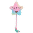 Игрушка для собак Charming Toy DREAM STARS Звездочка плюшевая с пищалкой и канатом 17*40cm