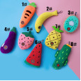 Іграшка для собак Charming Toy FRUIT БАКЛАЖАН вельветова з пищалкою 9*23cm 
