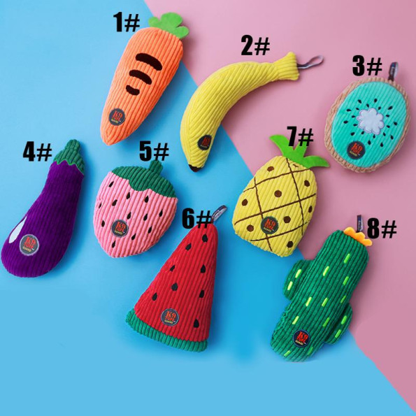Іграшка для собак Charming Toy FRUIT БАКЛАЖАН вельветова з пищалкою 9*23cm Іграшка для собак Charming Toy FRUIT БАКЛАЖАН вельветова з пищалкою 9*23cm