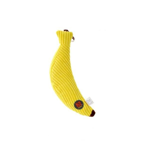 Іграшка для собак Charming Toy FRUITS БАНАН вельветова з пищалкою 7*25cm 