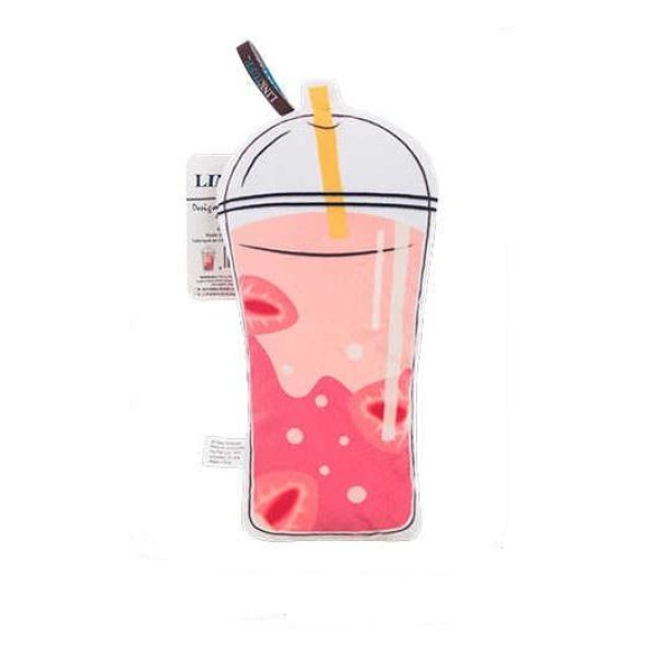 Іграшка для собак Charming Toy MILK TEA STRAWBERRY Полуничний Мілк Шейк з пищалкою 11*23cm Іграшка для собак Charming Toy MILK TEA STRAWBERRY Полуничний Мілк Шейк з пищалкою 11*23cm
