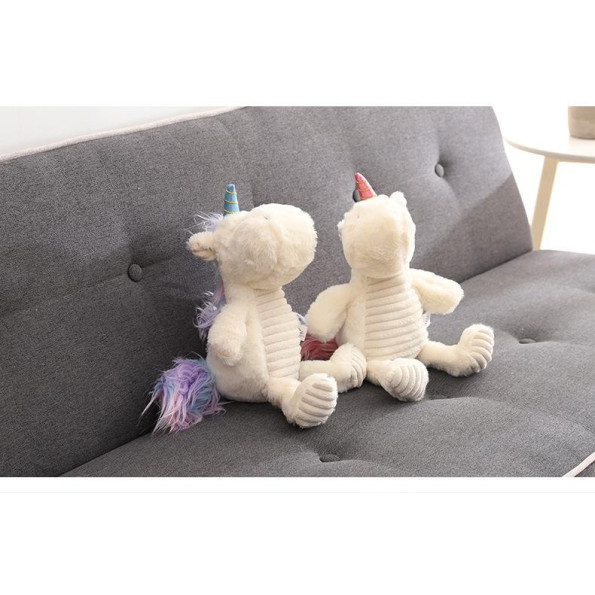 Іграшка для собак Elite Бегемот-єдиноріг плюшевий зі звуком 23х36см  -
                                                        Фото 3