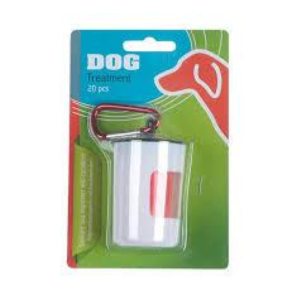 Капсула із пакетами для вигулу собак DOG Treatment Капсула із пакетами для вигулу собак DOG Treatment