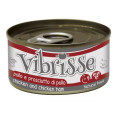 Консерви для котів VIBRISSE курка та куряча шинка 70г 