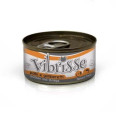 Консерви для котів VIBRISSE курка та креветки 70г 