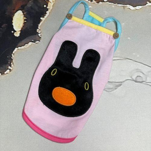 Майка для собак ABBY ABBY "Заєць" рожевий Майка для собак ABBY ABBY "Заєць" рожевий
