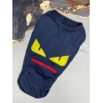 Майка для собак Multibrand "Demon" синий