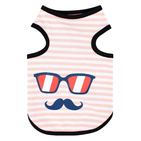 Майка для собак Multibrand "Glasses mustache" рожевий -
Фото 4 Майка для собак Multibrand "Glasses mustache" рожевий -
Фото 4