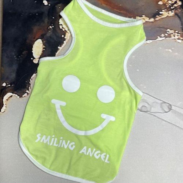 Майка для собак Multibrand "Smile" зелений Майка для собак Multibrand "Smile" зелений