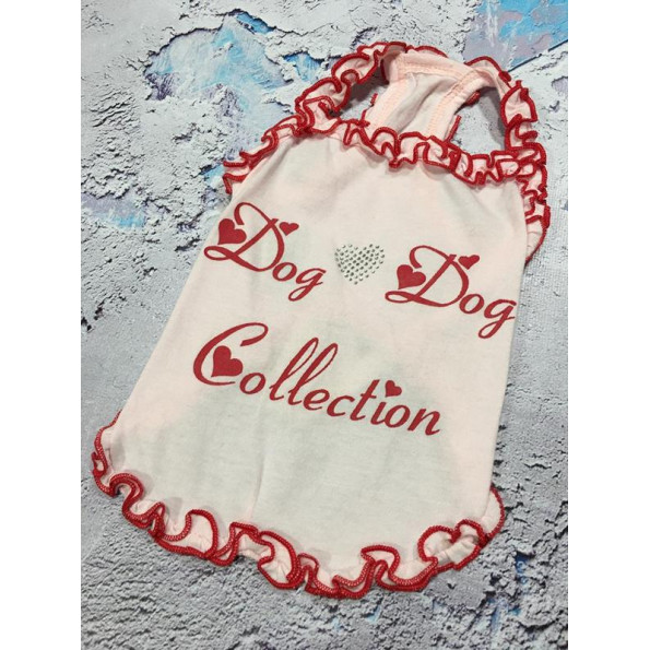 Майка для цуценят Dog Dog "Dog Dog Collection" рожевий