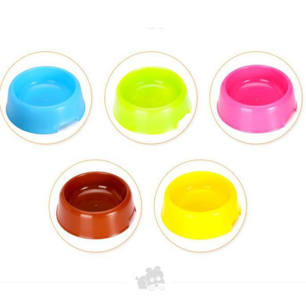 Миска пластикова для собак та кішок Multibrand кругла, різнокольорова 11*14*5см  -
                                                        Фото 2