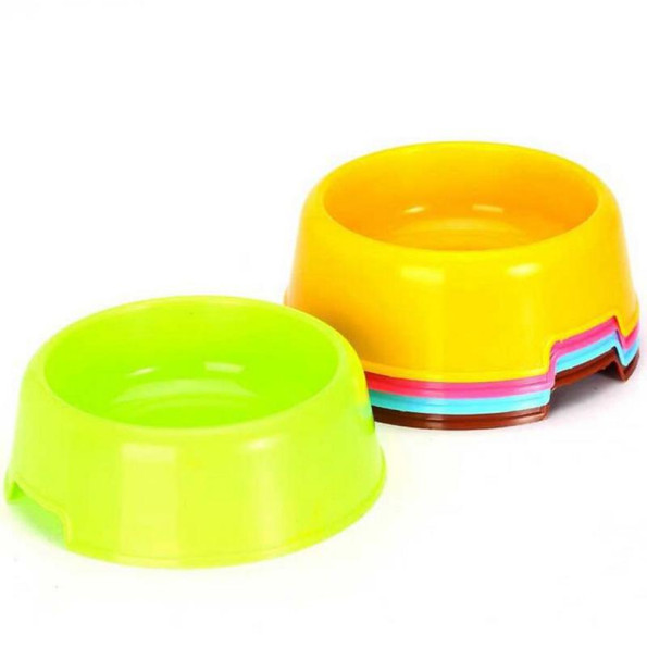 Миска пластикова для собак та кішок Multibrand кругла, різнокольорова 11*14*5см  -
                                                        Фото 3