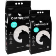 Наполнитель бентонитовый для котов CATMANIA марсельское мыло+бирюзовые гранулы 10л