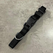 Ошейник для котов нейлоновый Eazy черного цвета 13-20 см