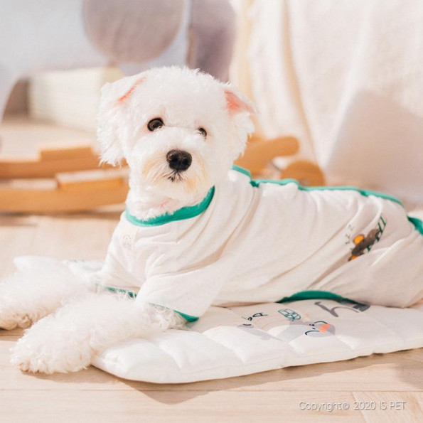 Пижама для собак Is Pet "Спящая Мышка" белый -
                                                        Фото 5