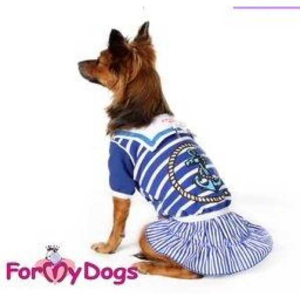 Сукня для собак For My Dogs "Якір" блакитний -
Фото 2 Сукня для собак For My Dogs "Якір" блакитний -
Фото 2