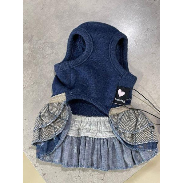 Сукня для собак Louisdog "Twirly dress" синій -
Фото 2 Сукня для собак Louisdog "Twirly dress" синій -
Фото 2