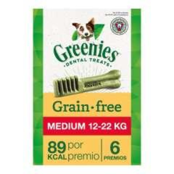 Greenies Dental Treats Medium Grain-Free лакомство для чистки зубов для собак 12-22кг упак./6шт. Greenies Dental Treats Medium Grain-Free лакомство для чистки зубов для собак 12-22кг упак./6шт.