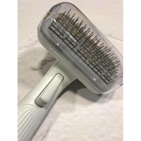 Расческа для собак и кошек с длинной шерстью, самоочищающаяся Elite зеленого цвета -
Фото 5 Расческа для собак и кошек с длинной шерстью, самоочищающаяся Elite зеленого цвета -
Фото 5