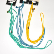 Рингування для виставки собак на рингу Smart way нейлонова, з дзвіночком, різнобарвна 3мм Рингування для виставки собак на рингу Smart way нейлонова, з дзвіночком, різнобарвна 3мм