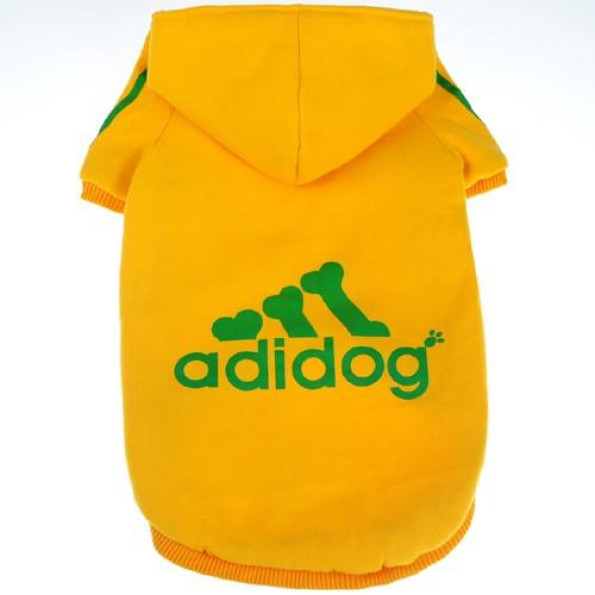 Толстовка для собак Multibrand "ADIDOG" жовтий -
                                                        Фото 3