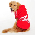 Толстовка для собак Multibrand "ADIDOG" червоний