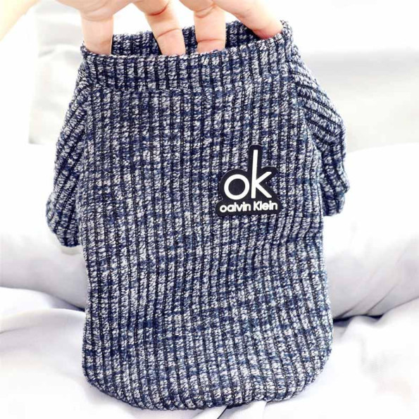 Толстовка для собак Multibrand "OK" чорний