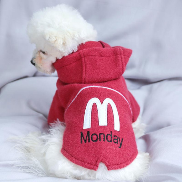 Толстовка для собак PetCircle "Monday " -
                                                        Фото 4