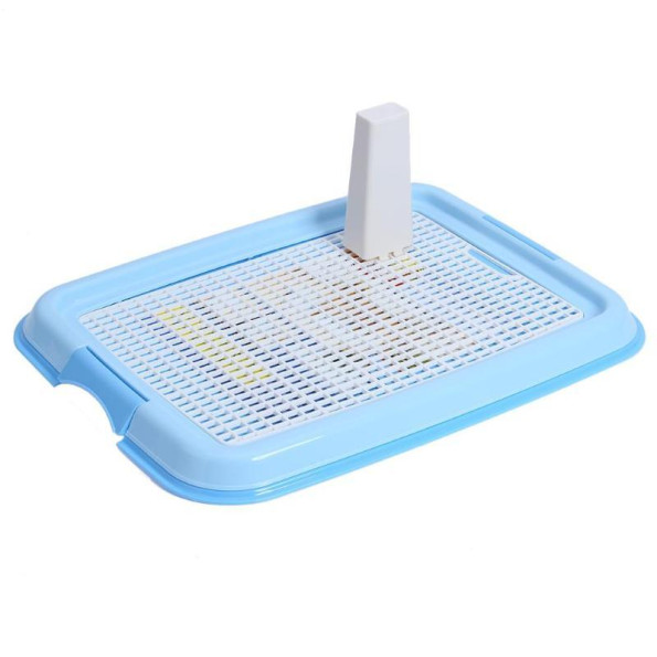 Туалет для собак под пеленку с рамкой и сеточкой голубой -
Фото 3 Туалет для собак под пеленку с рамкой и сеточкой голубой -
Фото 3