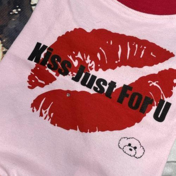 Футболка для собак Dog Dog "Kiss Just For U" рожевий -
Фото 2 Футболка для собак Dog Dog "Kiss Just For U" рожевий -
Фото 2