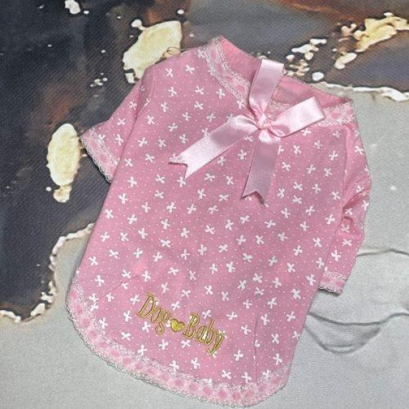 Футболка для собак Multibrand "Dog Baby" рожевий