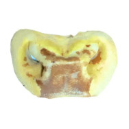 Натуральні сушені ласощі для собак ГУБИ ЯЛОВИЧІ кальценовані 