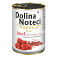 Консерви для собак DOLINA NOTECI PREMIUM PURE для алергіків з яловичиною та коричневим рисом 400гр 