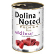 Консерви для собак DOLINA NOTECI PREMIUM PURE для алергіків з диким кабаном 400гр 