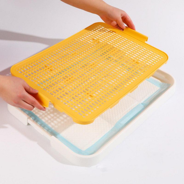 Туалет для собак с сеточкой и столбиком в виде БАНАНА для кобеля, желтый -
Фото 2 Туалет для собак с сеточкой и столбиком в виде БАНАНА для кобеля, желтый -
Фото 2