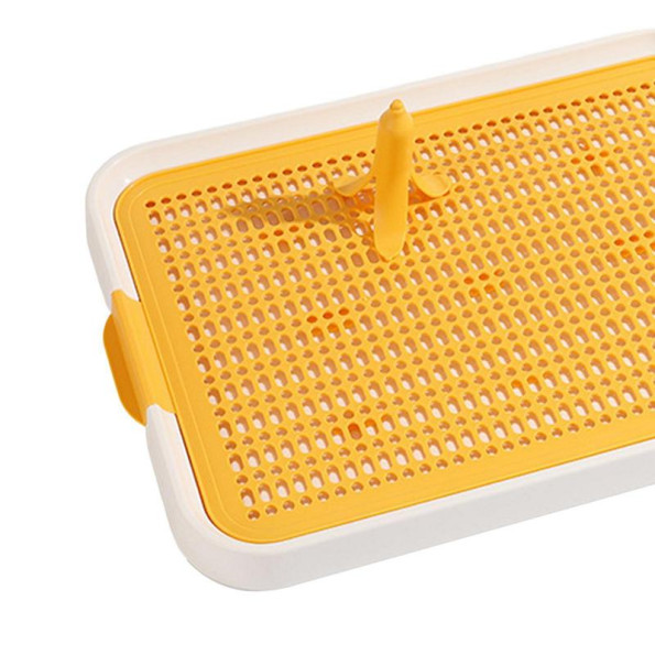 Туалет для собак с сеточкой и столбиком в виде БАНАНА для кобеля, желтый -
Фото 4 Туалет для собак с сеточкой и столбиком в виде БАНАНА для кобеля, желтый -
Фото 4