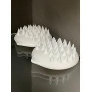 Щітка для Експрес Ліняння, вичісування гладкошерстих собак та кішки ЇЖИК, білого кольору 