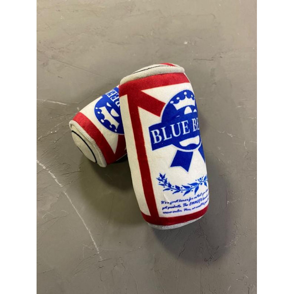 Іграшка для собак BLUE BEER плюшева з пищалком у вигляді жерстяної банки з пивом, біла  -
                                                        Фото 2