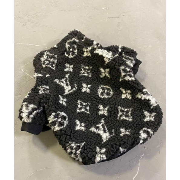 Брендова шуба для собак LOUIS VUITTON Баранець без капюшона, шовковий підклад, чорна -
Фото 3 Брендова шуба для собак LOUIS VUITTON Баранець без капюшона, шовковий підклад, чорна -
Фото 3